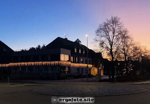 Rathaus Panorama Weihnachten 