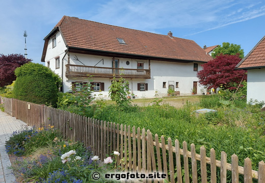 Ergoldinger Bauernhaus an der  Lindenstraße