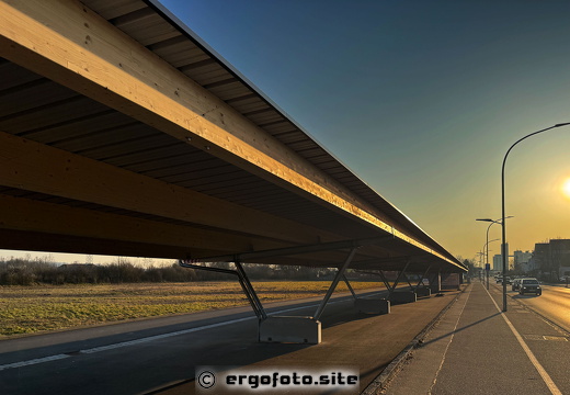 Neuer Parkplatz Ergomar-Solaranlage