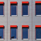 Moderner Fabrikbau