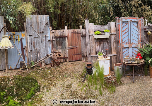 Vergangene Gartenwelt