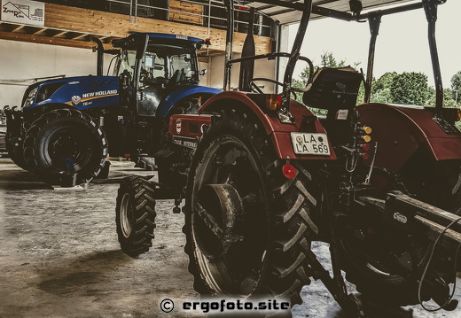 Traktor gestern und heute 