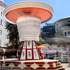 Spaß im Kettenkarussell 