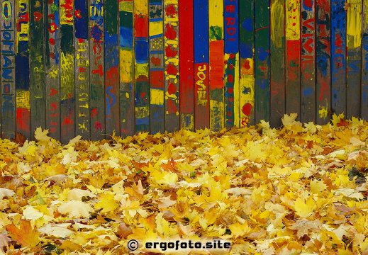 Kindergarten im Herbst